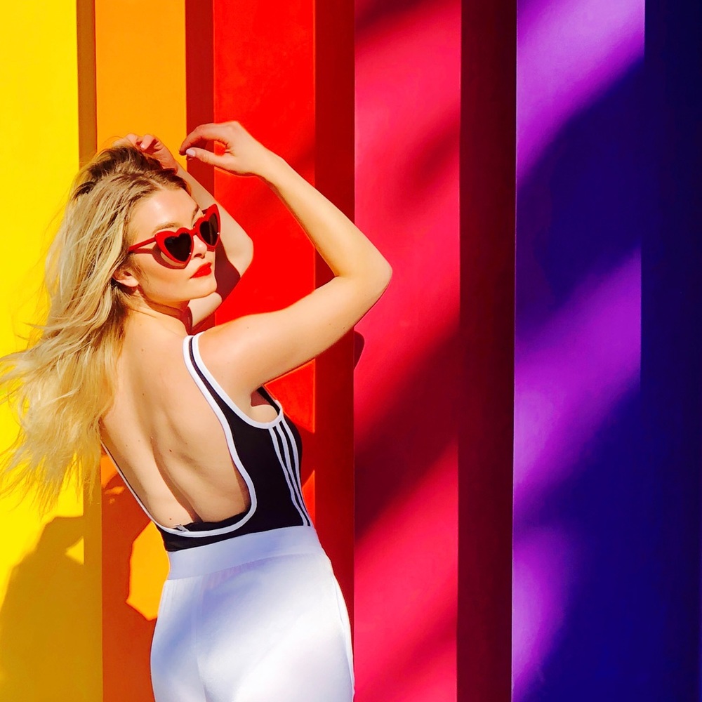 Saint Laurent New Wave 181 Loulou Heart Sunglasses